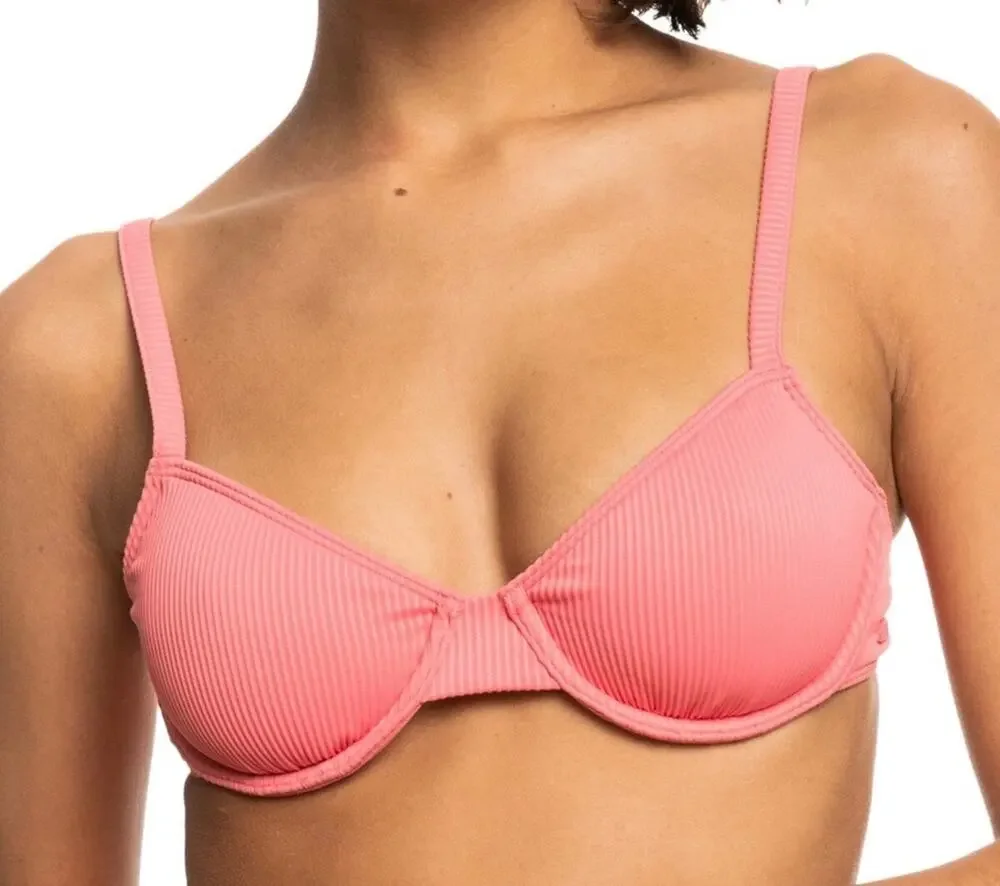 Roxy Rib Love The Muse Bikini Top XXL NWT